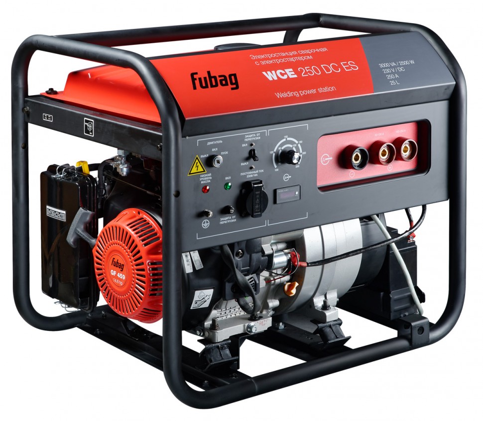 Электростанция сварочная бензиновая FUBAG WCE 250 DC ES