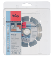 Алмазный отрезной диск FUBAG Beton PrDD115 мм/ 22.2 мм по бетону