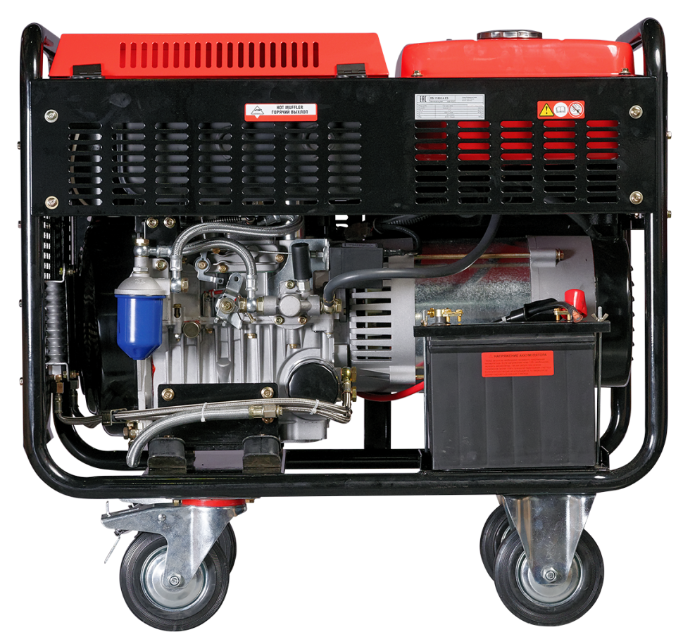 Дизельный генератор с электростартером FUBAG DS 11000 A ES