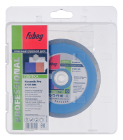 Алмазный отрезной диск FUBAG Keramik PrDD125 мм/ 22.2 мм