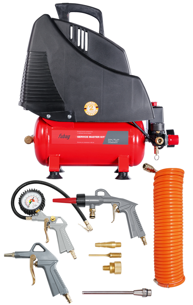 Компрессор FUBAG SERVICE MASTER KIT + 6 предметов