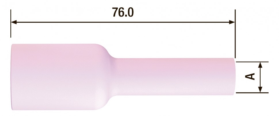 Сопло FUBAG керамическое для газовой линзы №6L ф10 FB TIG 17-18-26 (10 шт.)