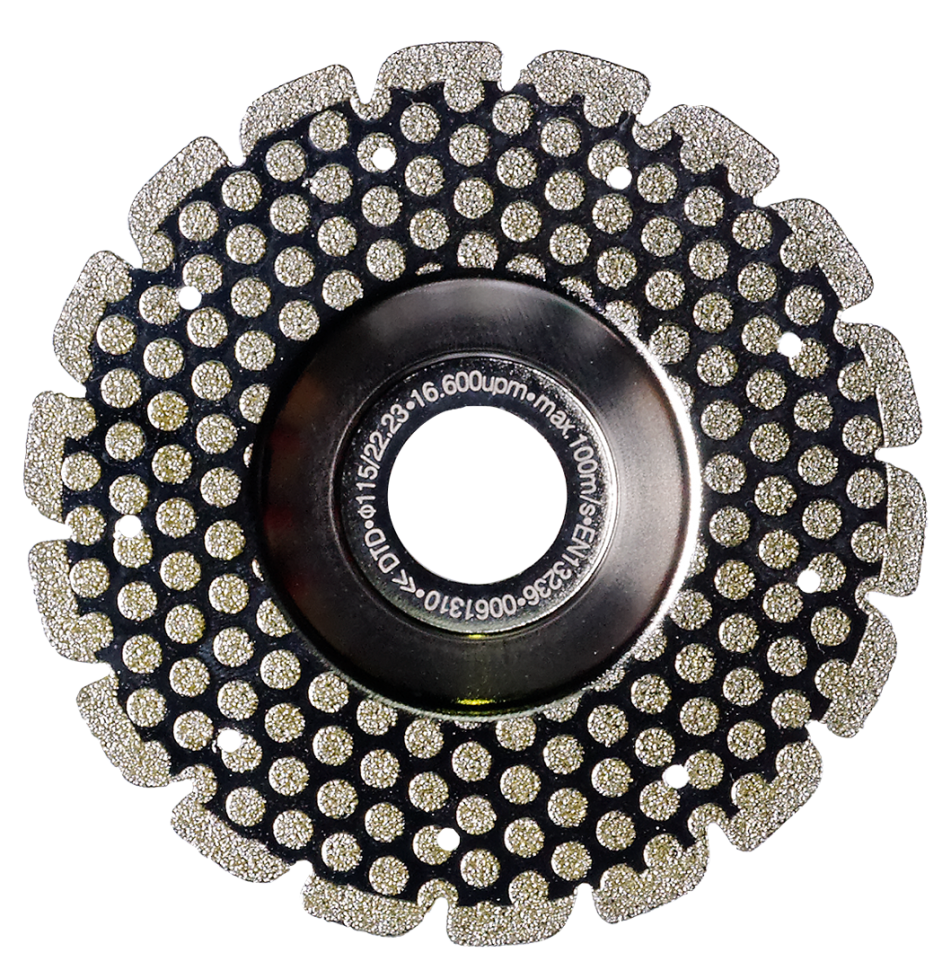Алмазный отрезной диск FUBAG Silver Double Action D115 мм/ 22.2 мм