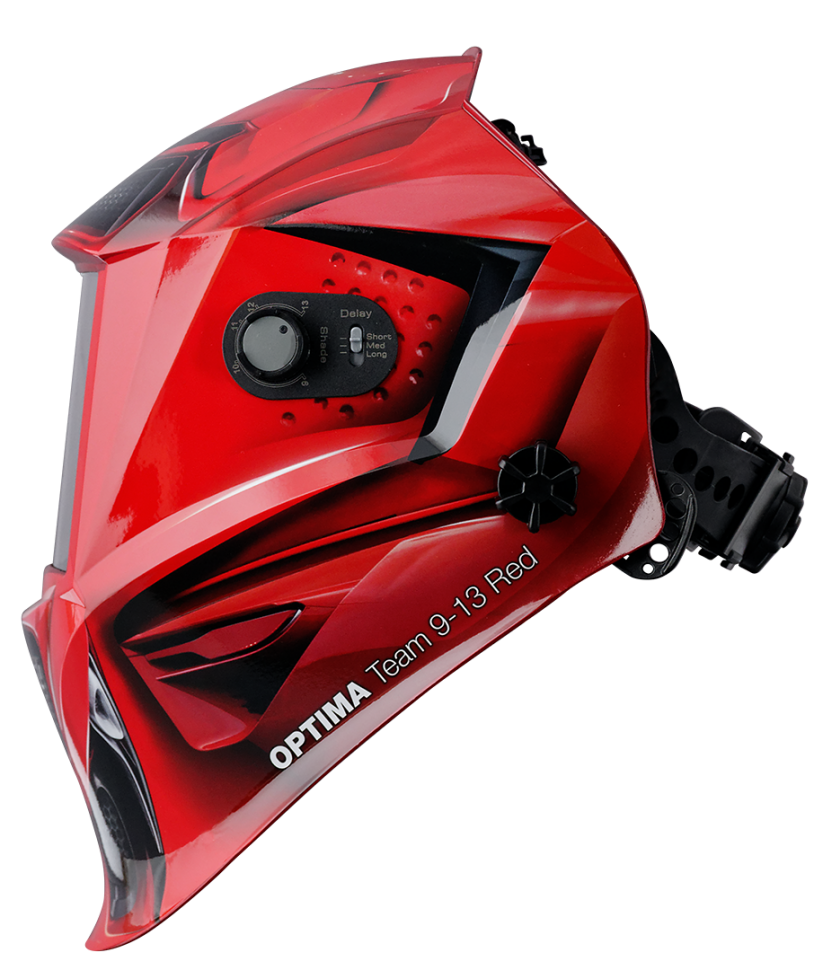 Маска сварщика "Хамелеон" FUBAG OPTIMA TEAM 9-13 RED