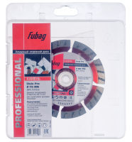 Алмазный отрезной диск FUBAG Stein PrDD115 мм/ 22.2 мм по камню