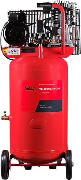 Ременной одноступенчатый компрессор FUBAG VB 4000B/100 CM3