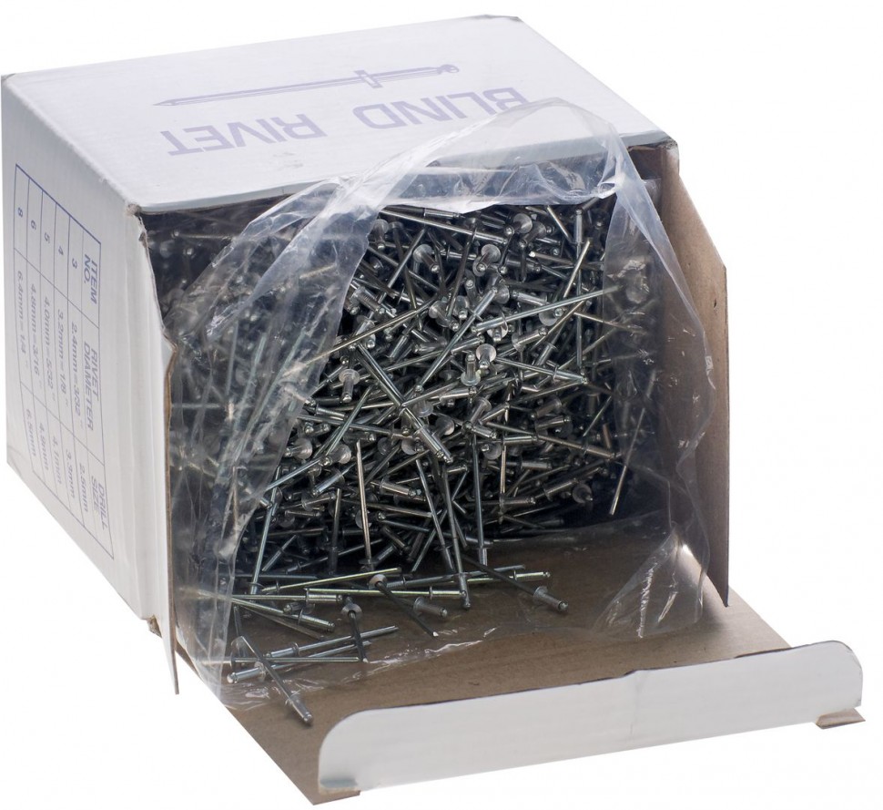 Заклепка FUBAG для HR2448 (2.4мм, 2500 шт) Заклепка FUBAG для HR2448 (2.4мм, 2500 шт)