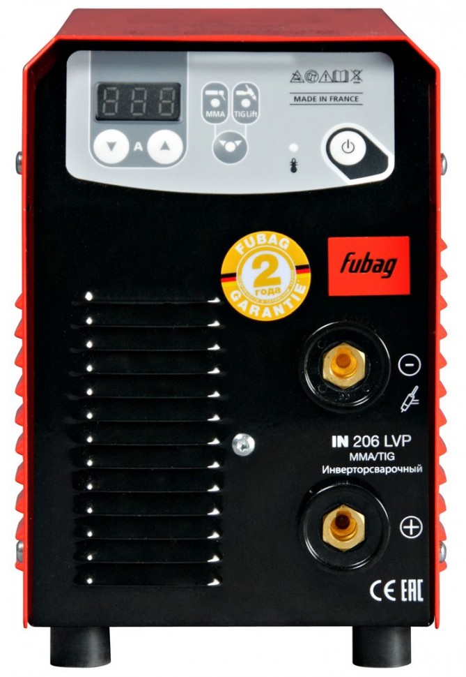 Сварочный инвертор FUBAG IN 206 LVP