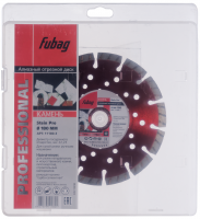Алмазный отрезной диск FUBAG Stein PrDD180 мм/ 22.2 мм по камню
