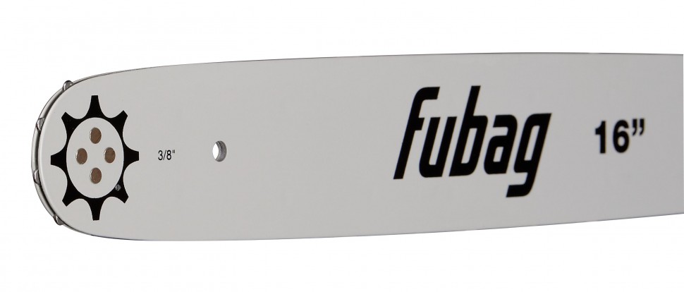 Шина 16" FUBAG F41A (шаг 3/8 дюйма, ширина паза 1.3 мм)