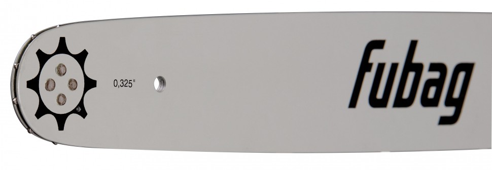 Шина 18" FUBAG F95K  (шаг 0.325 дюйма, ширина паза 1.5мм)
