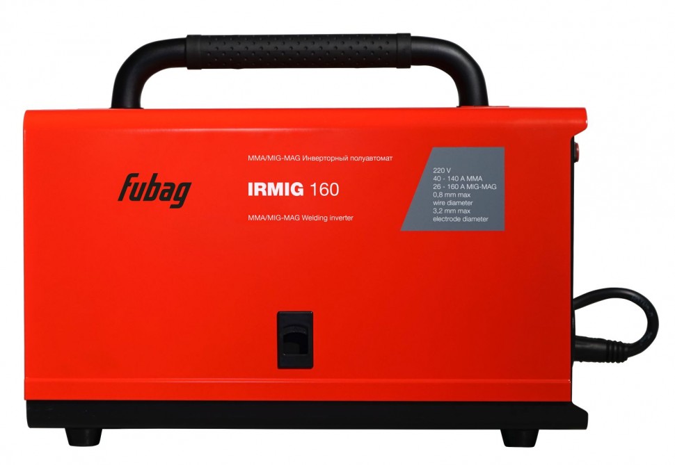 Сварочный полуавтомат FUBAG IRMIG 160 с горелкой FB 150 3 м