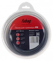 Триммерная леска FUBAG, сечение круглое, L 60 м * 2.4 мм