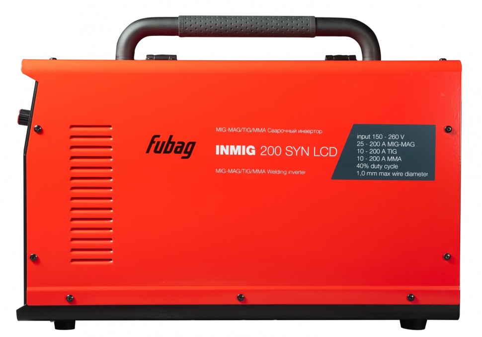 Сварочный полуавтомат FUBAG INMIG 200 SYN LCD c горелкой FB 250 3 м
