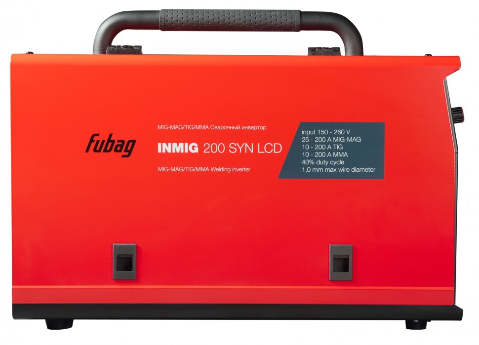 Сварочный полуавтомат FUBAG INMIG 200 SYN LCD c горелкой FB 250 3 м
