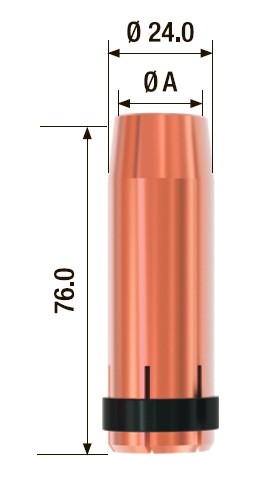 Газовое сопло FUBAG HD D 16.0 мм FB 500 (5 шт.)