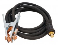 Кабель заземления FUBAG 50mm² с зажимом (500А) 4m с разъемом 35/70