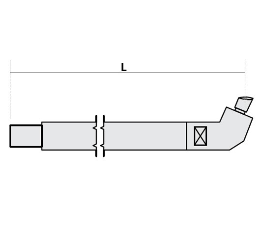 Нижнее плечо FUBAG наклонное D 40 х 300 мм для серии SG 36-42