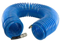 Шланг спиральный с фитингами рапид FUBAG, полиуретан, 15бар, 8x12мм, 20м