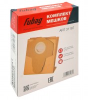 Комплект мешков одноразовых FUBAG 12-17 л для пылесосов серии WD 3, 5 шт.