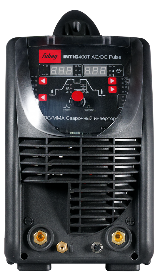 Сварочный инверторный аргонодуговой аппарат FUBAG INTIG 400 T AC/DC PULSE c горелкой FB TIG 26 5P 4m (38459)