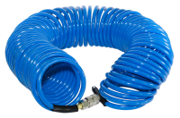 Шланг спиральный с фитингами рапид FUBAG, полиуретан, 15бар, 8x12мм, 15м