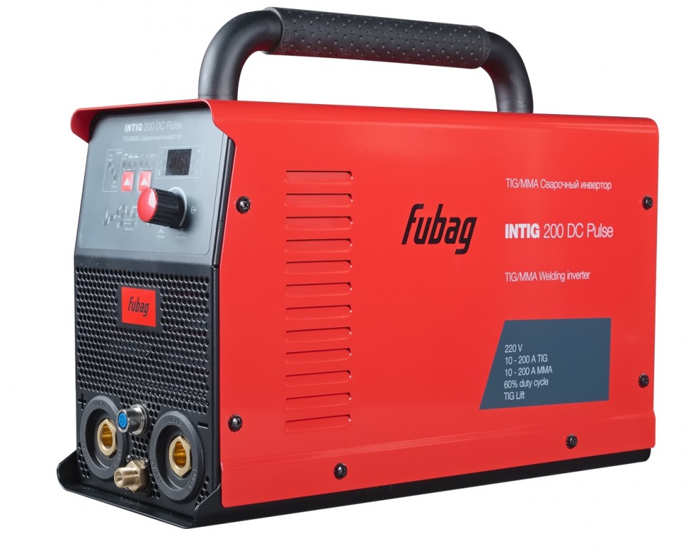 Инвертор сварочный FUBAG INTIG 200 DC PULSE с горелкой FB TIG 26 5P 4m
