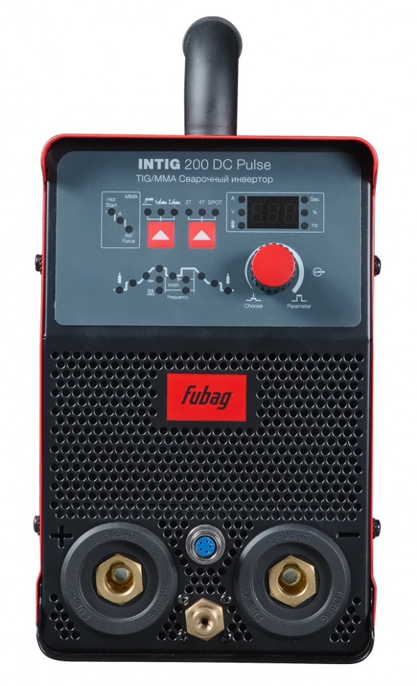 Инвертор сварочный FUBAG INTIG 200 DC PULSE с горелкой FB TIG 26 5P 4m