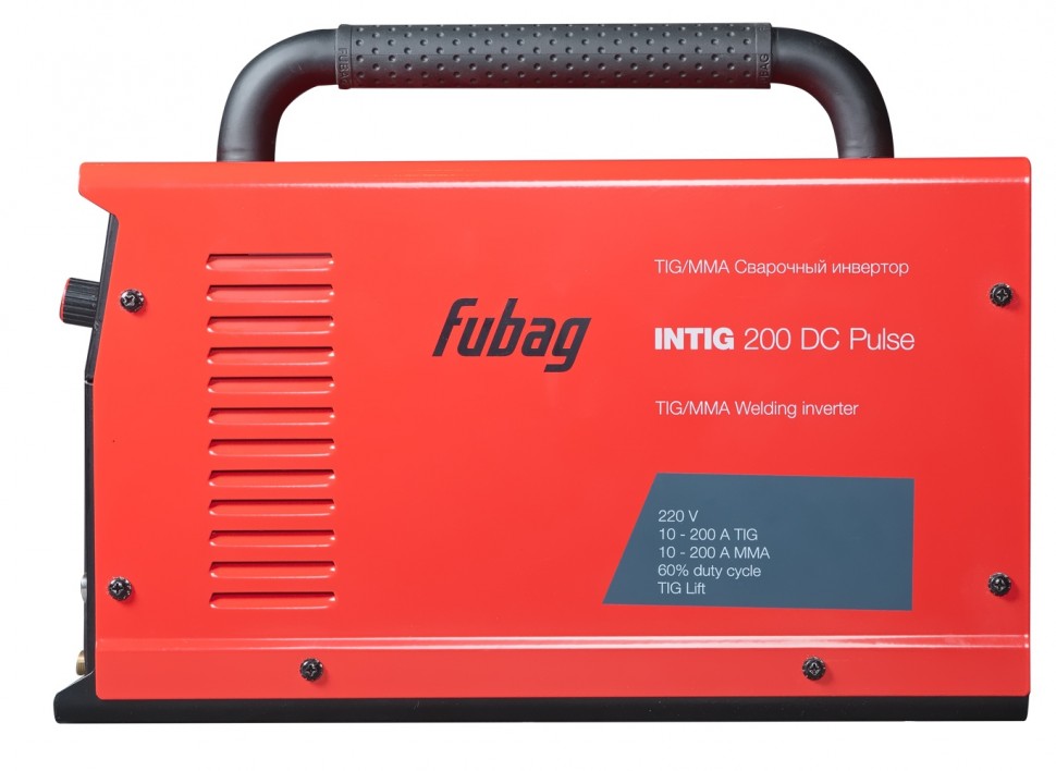 Инвертор сварочный FUBAG INTIG 200 DC PULSE с горелкой FB TIG 26 5P 4m