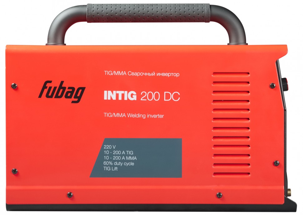 Инвертор сварочный FUBAG INTIG 200 DC + горелка FB TIG 26 5P 4m