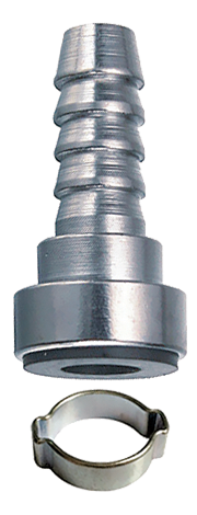 Переходник FUBAG байонет на елочку 6мм с обжимным кольцом 6x11мм