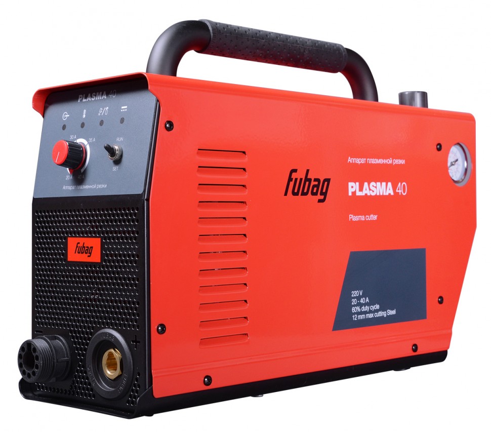 Аппарат плазменной резки FUBAG PLASMA 40 с плазменной горелкой FB P40 6m