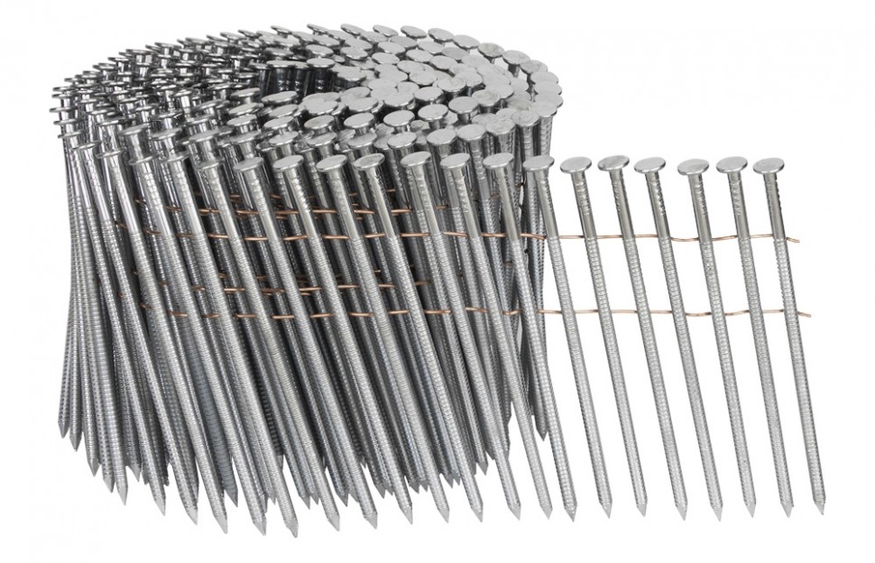 Гвозди FUBAG барабанные для N70C (2.50x65 мм, кольцевая накатка, 9000 шт)