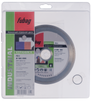 Алмазный отрезной диск FUBAG FZ-I D180 мм/ 30-25.4 мм по керамике